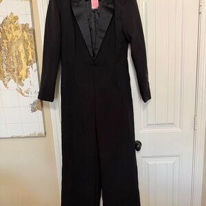 PrettyLittleThing Black Blazer with Satin Lapel